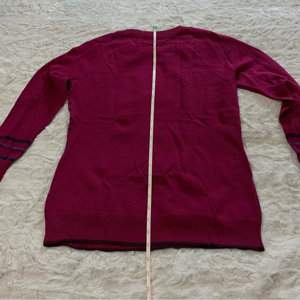 Women’s Smartwool Crewneck Pullover sweater, Berry, M, NWT. - Picture 6 of 10